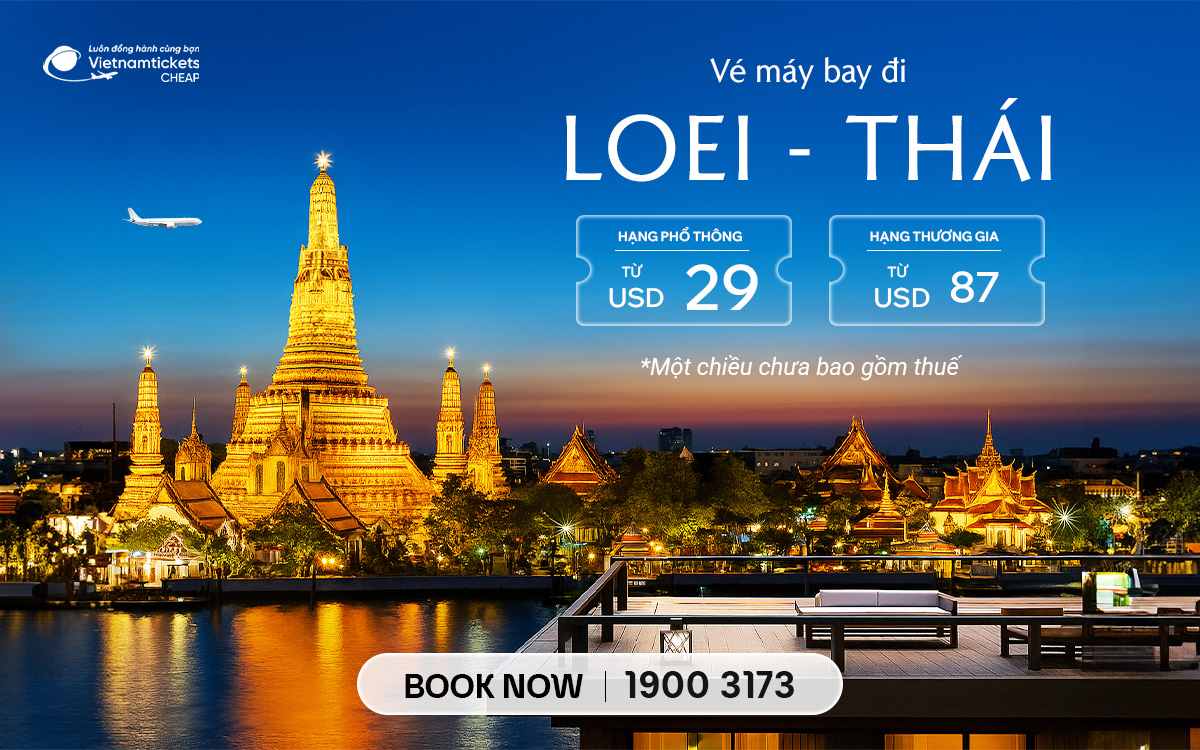 Vé Máy Bay Đi Loei