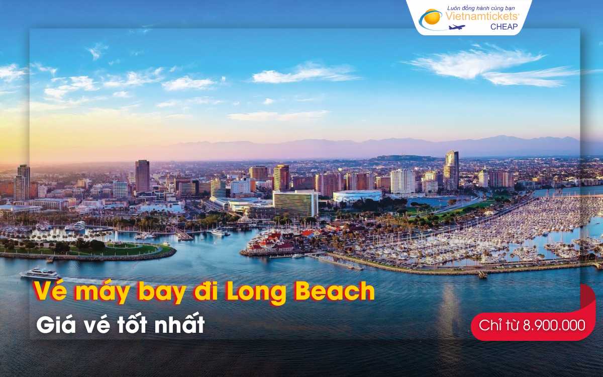 Giá vé máy bay đi Long Beach