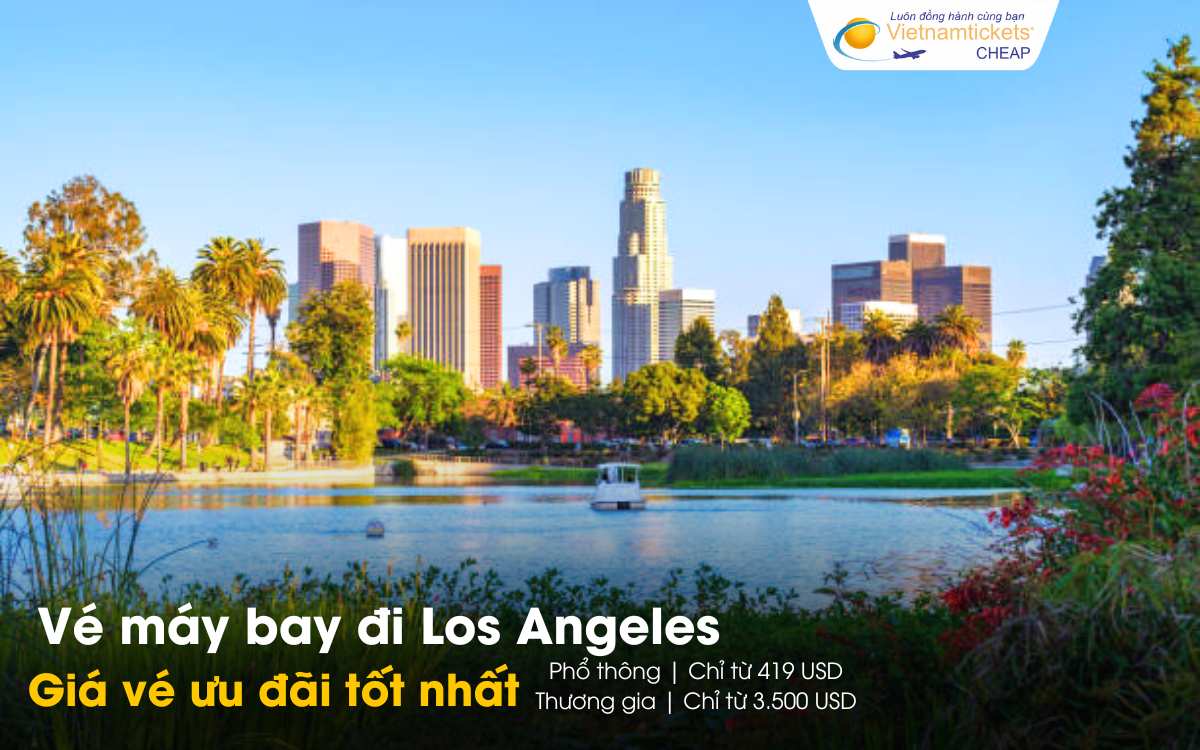 Giá vé máy bay đi Los Angeles