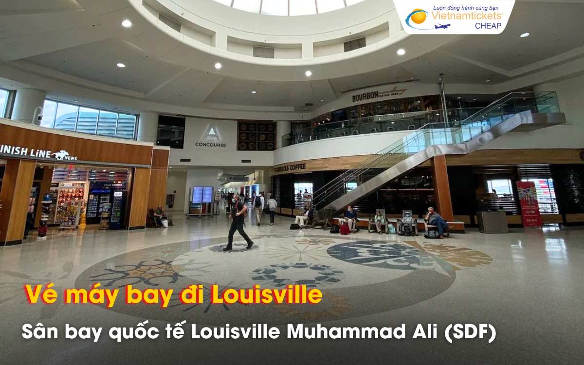 S&acirc;n bay Louisville Muhammad Ali (SDF) 