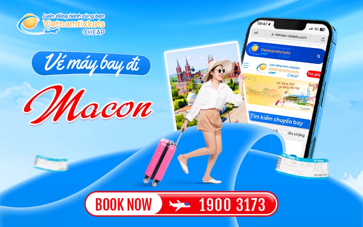 Vé đi Macon