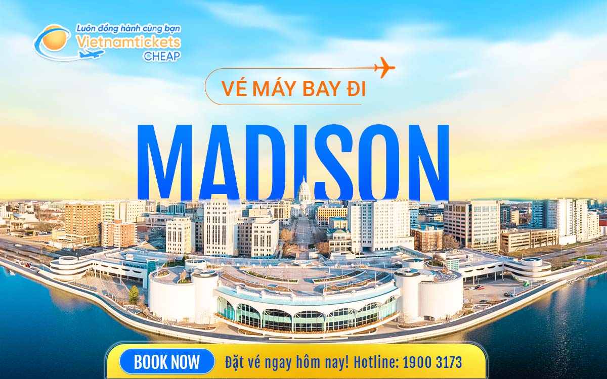Vé đi Madison