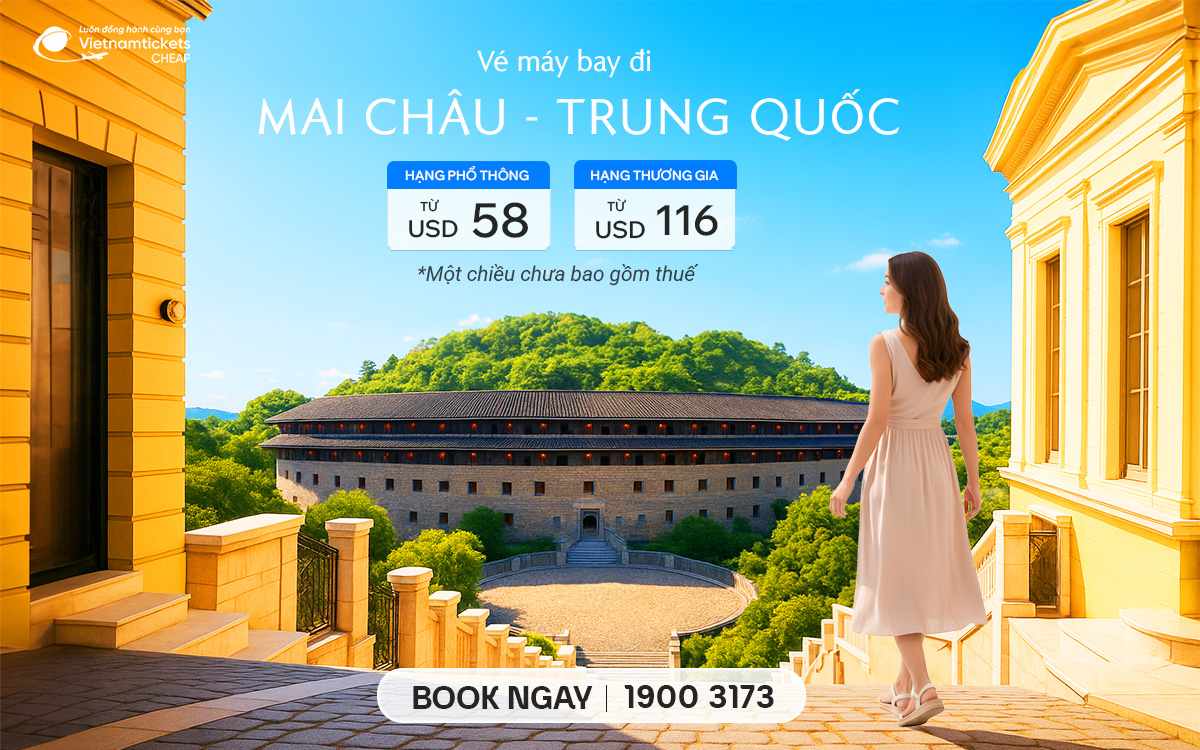 Vé Máy Bay Đi Mai Châu