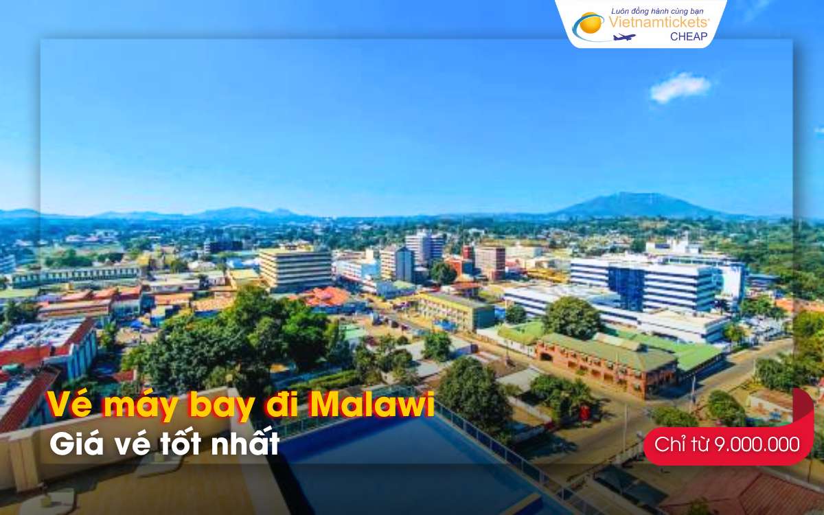 Giá vé máy bay đi Malawi
