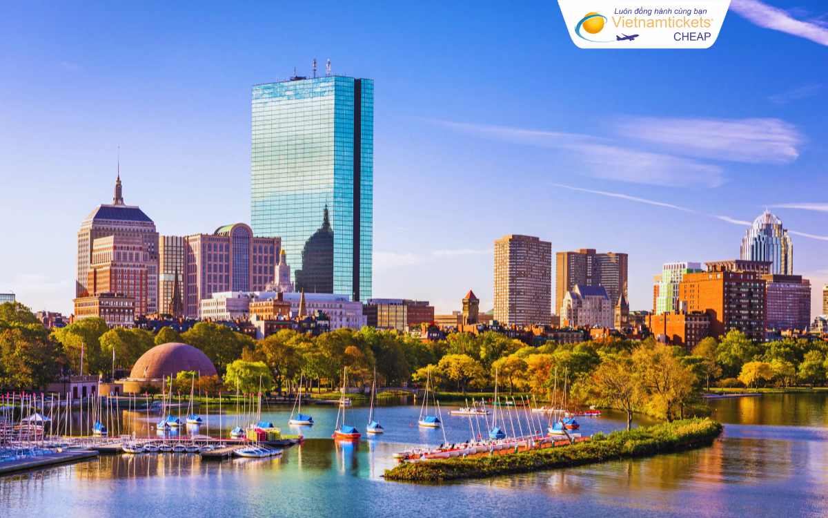 Boston điểm du lịch nổi tiếng ở Massachusetts