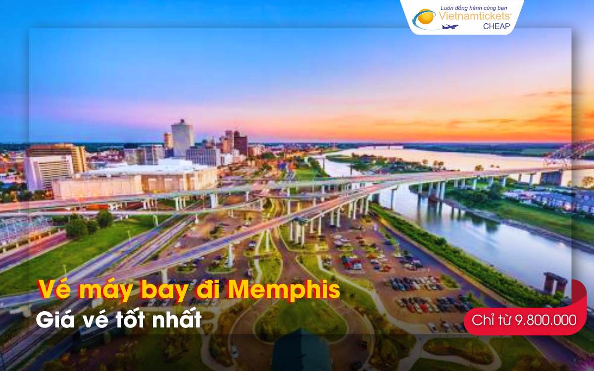 Giá vé máy bay đi Memphis