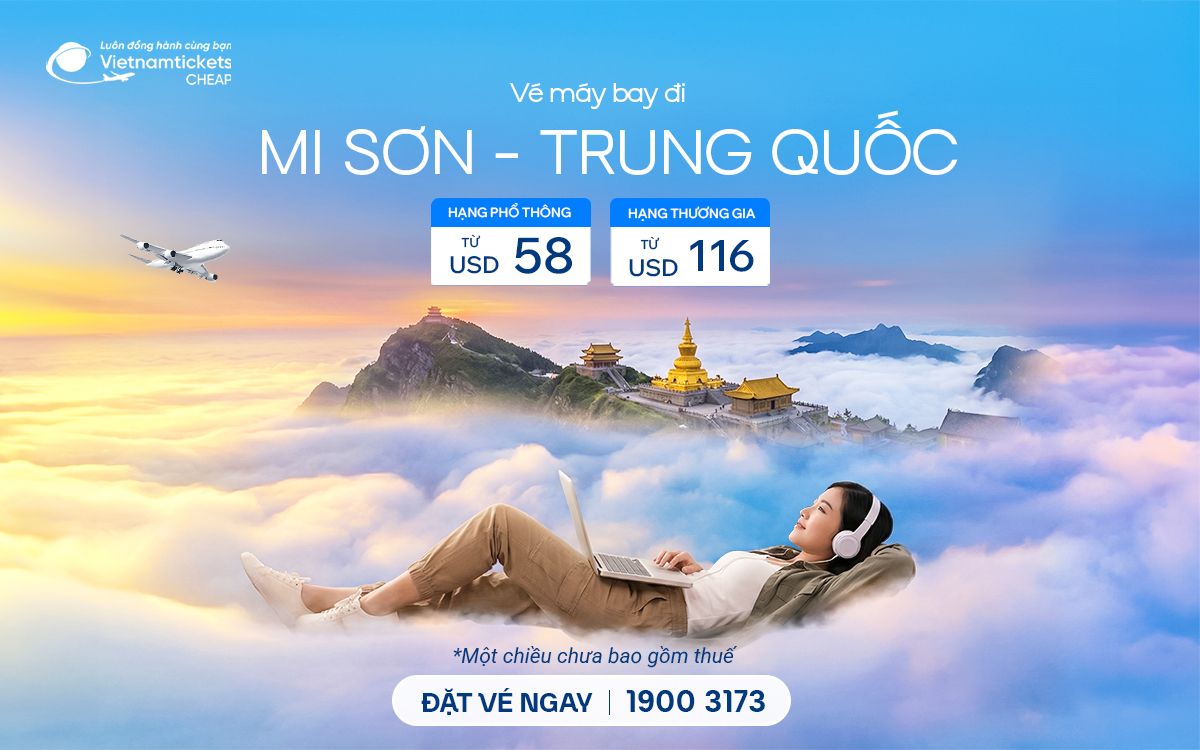 Vé Máy Bay Đi Mi Sơn