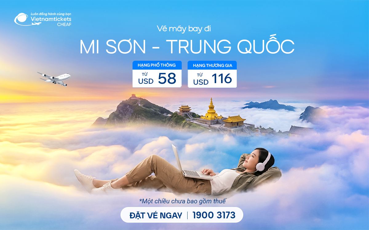 Vé Máy Bay Đi Mi Sơn
