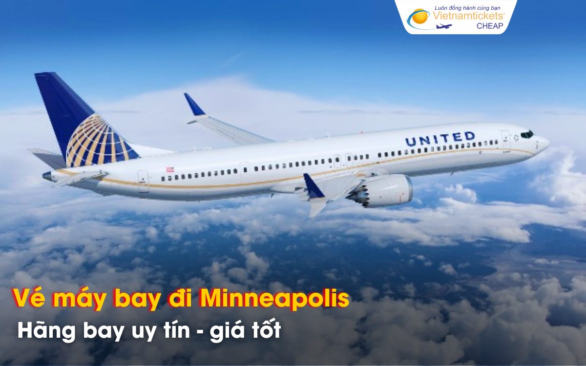 Hãng hàng không đi Minneapolis giá tốt