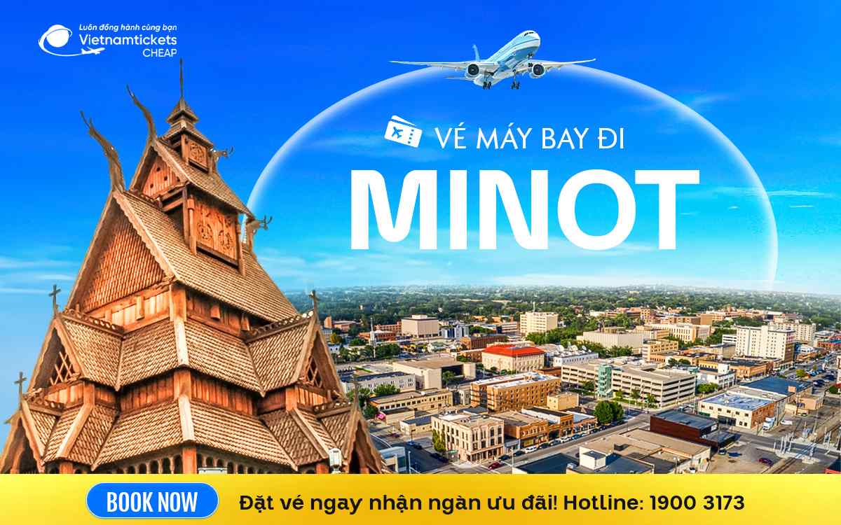 Vé Máy Bay Đi Minot