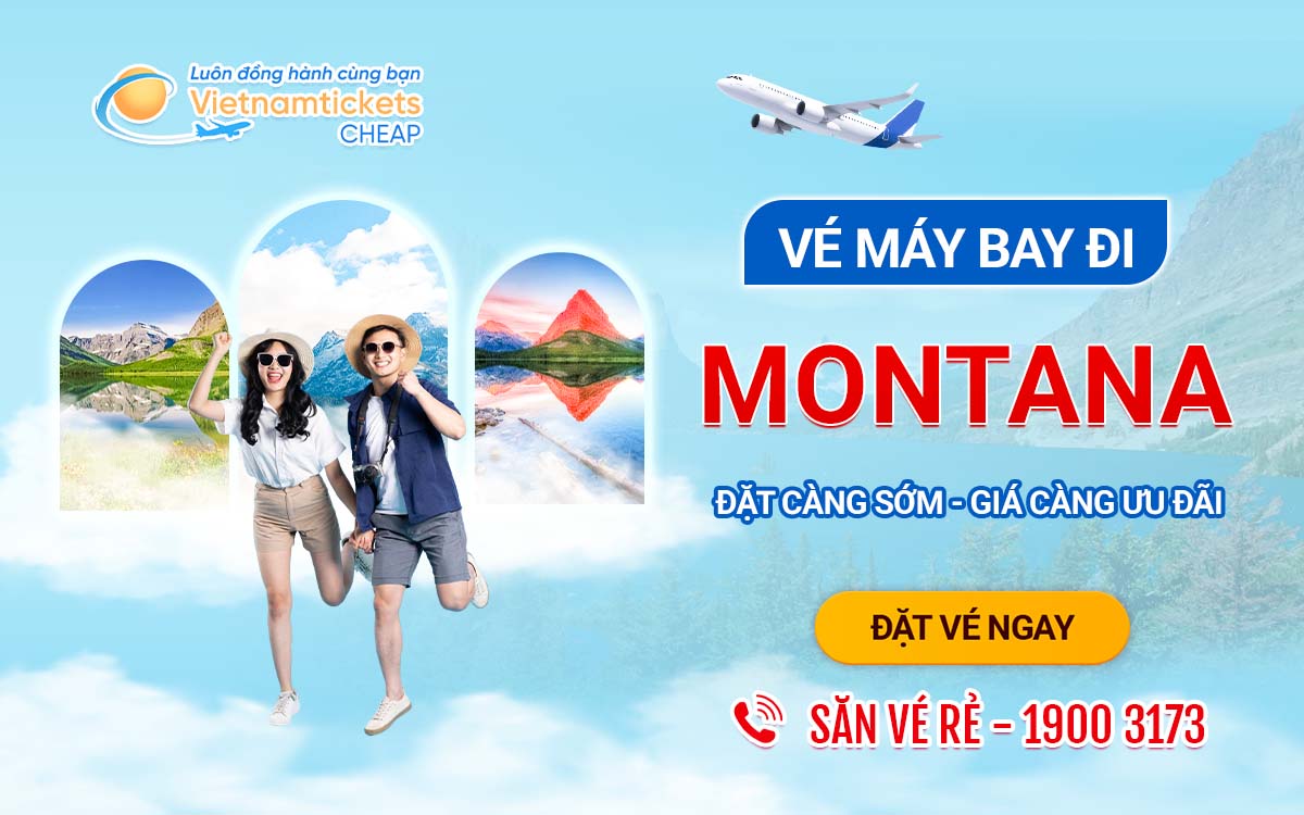 Vé Máy Bay Đi Montana