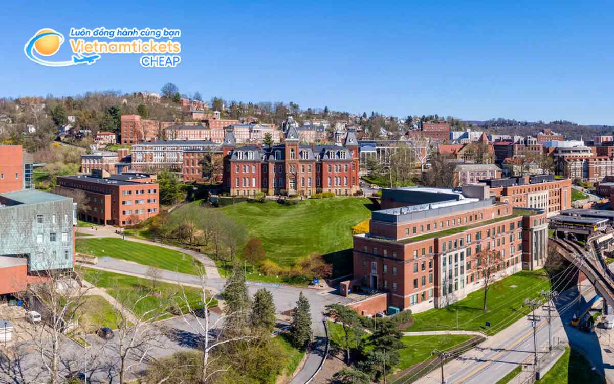 Giá vé máy bay đi Morgantown