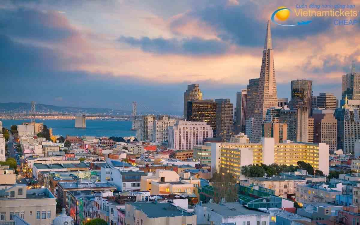 Giá Vé Máy Bay Đi San Francisco Từ Việt Nam