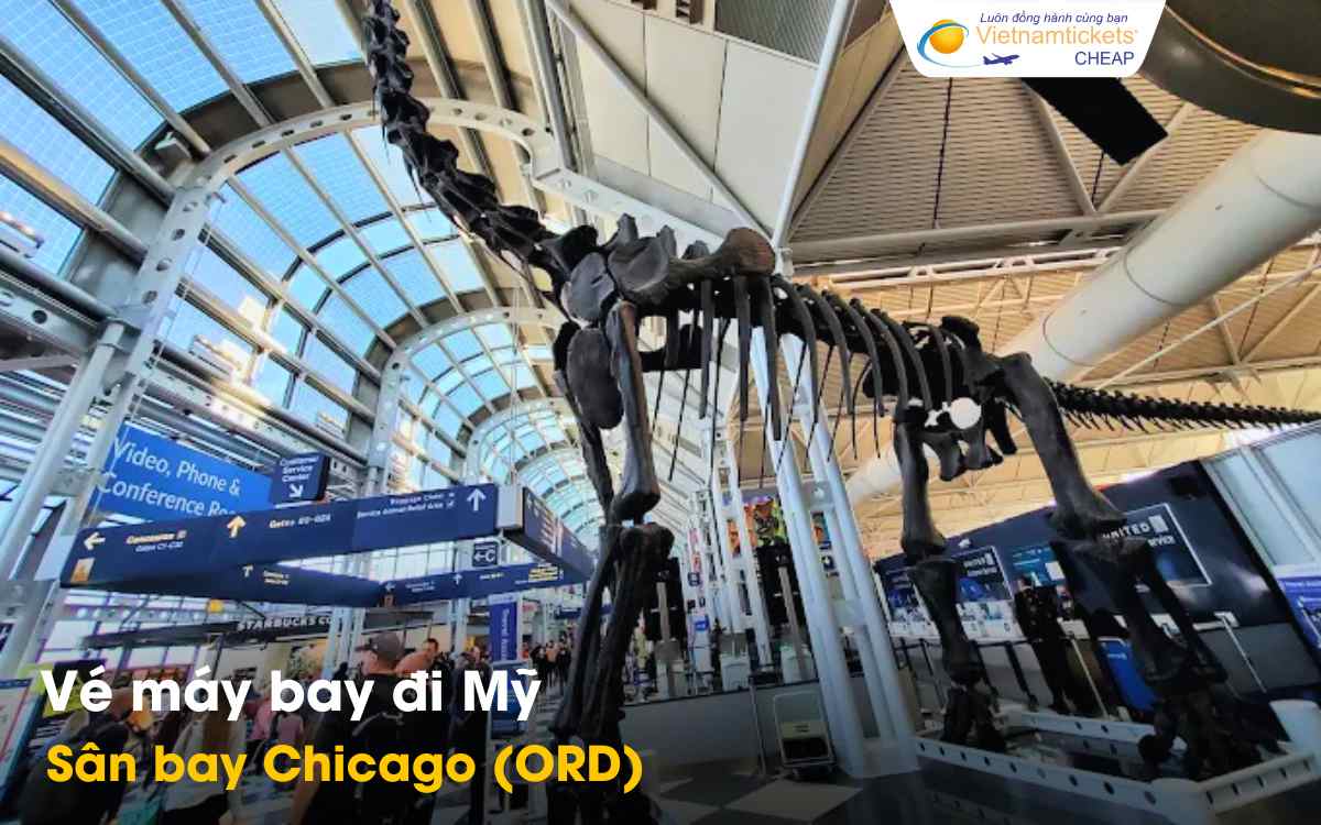 Sân bay O'Hare Chicago Mỹ (ORD)