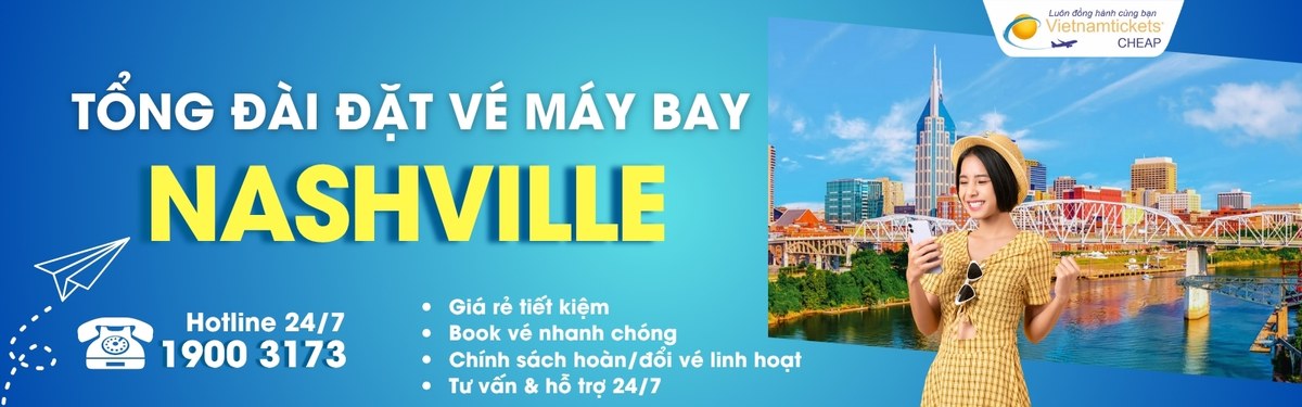 Đặt vé máy bay Nashville giá rẻ