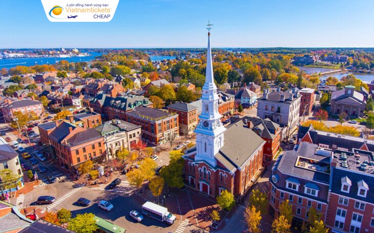 Giá vé máy bay đi New Hampshire hôm nay