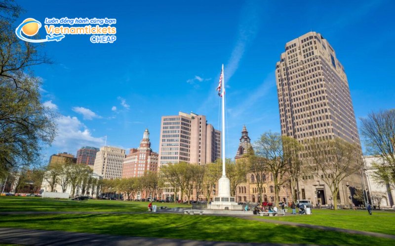 Giá vé máy bay đi New Haven