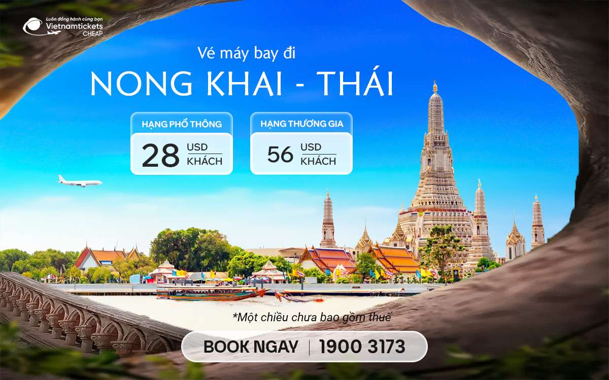 Vé Máy Bay Đi Nong Khai