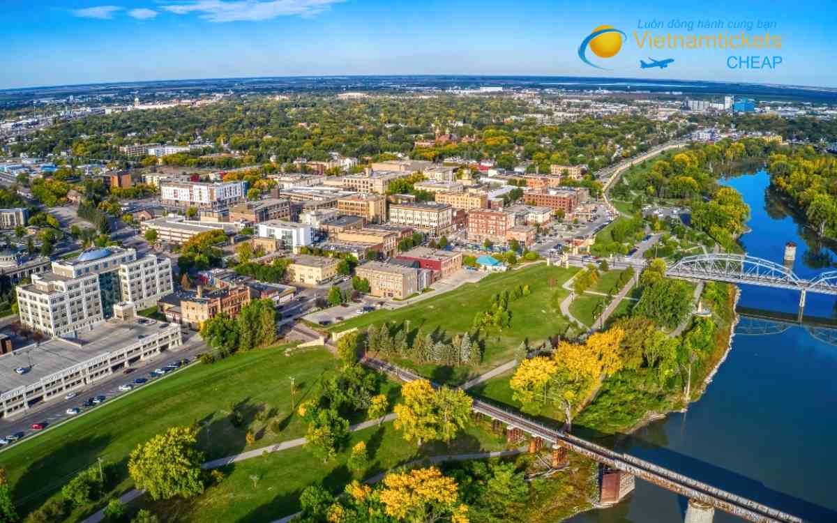 Giá vé máy bay đi North Dakota hôm nay