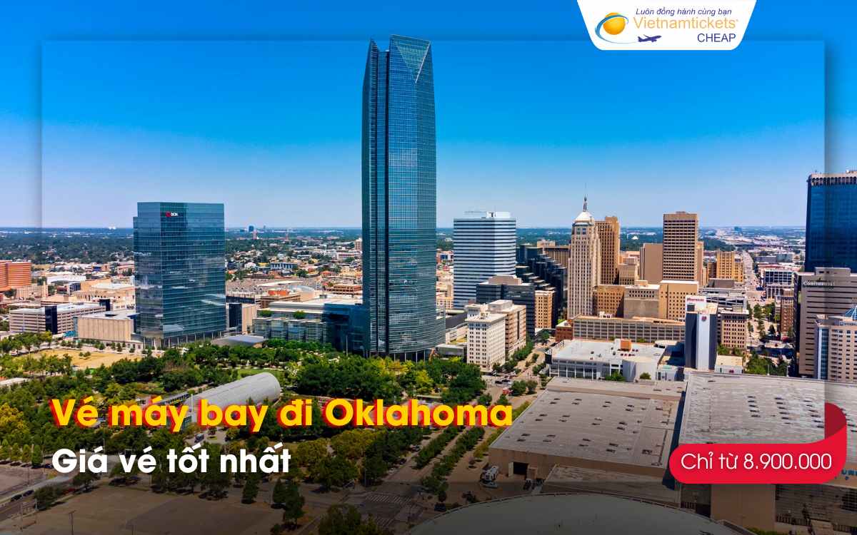 Giá vé máy bay đi Oklahoma