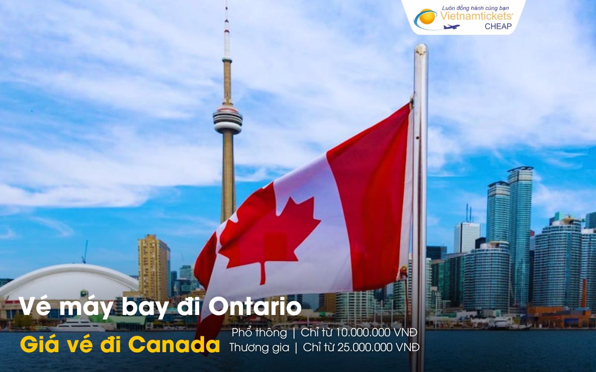 Giá vé máy bay từ Việt Nam sang Canada