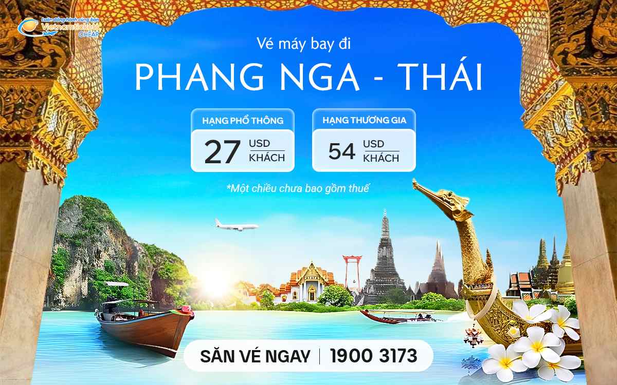 Vé Máy Bay Đi Phang Nga