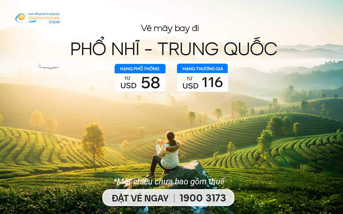Vé Máy Bay Đi Phổ Nhĩ