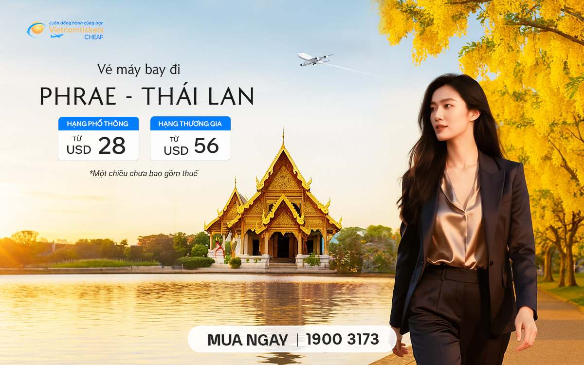 Vé Máy Bay Đi Phrae
