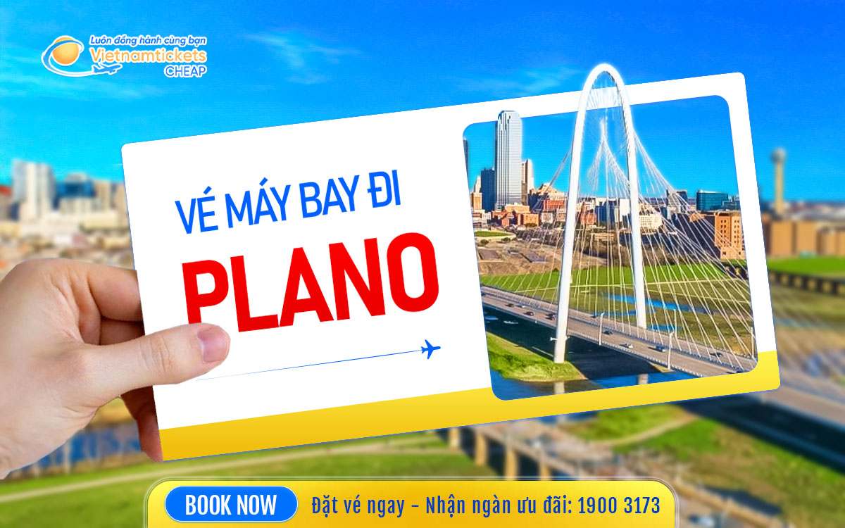 Vé Máy Bay Đi Plano