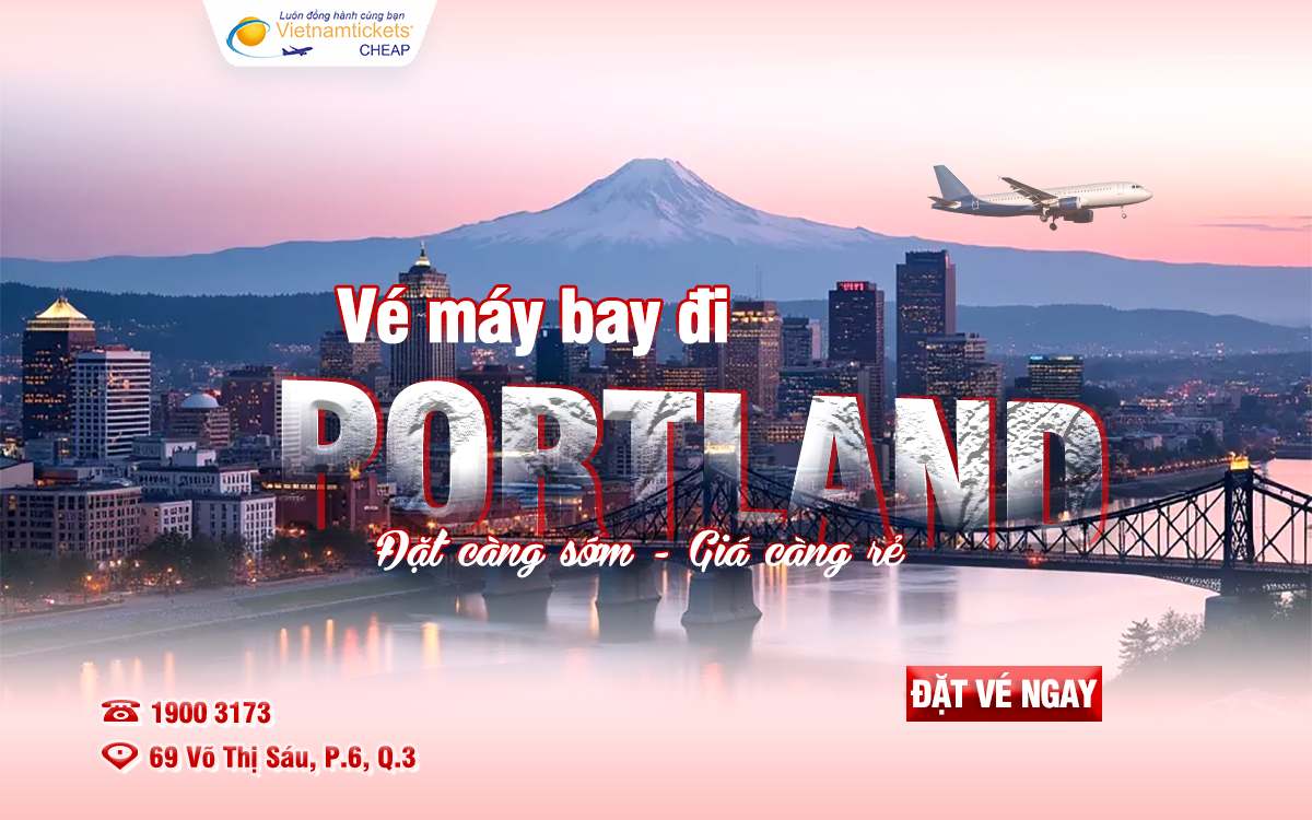 Vé đi Portland
