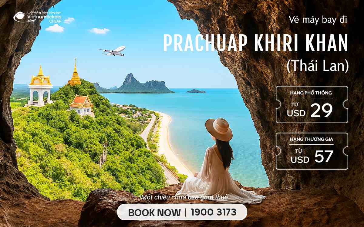 Vé Máy Bay Đi Prachuap Khiri Khan