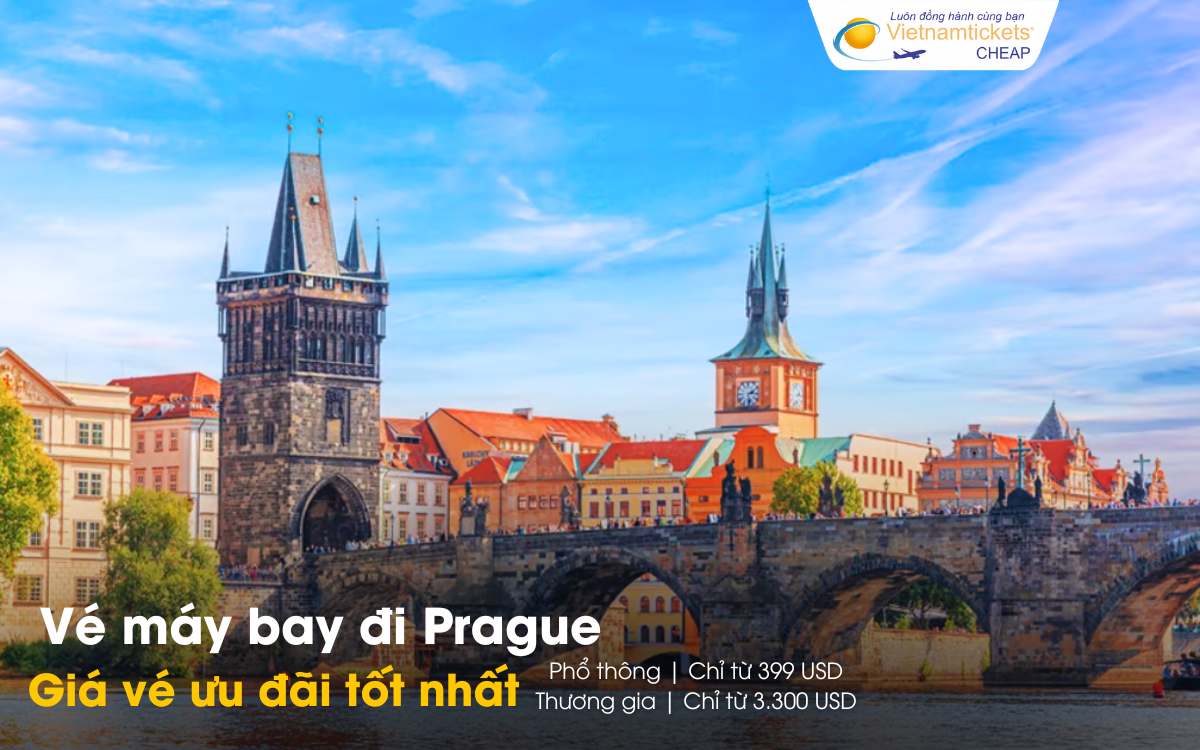 Giá vé máy bay đi Prague