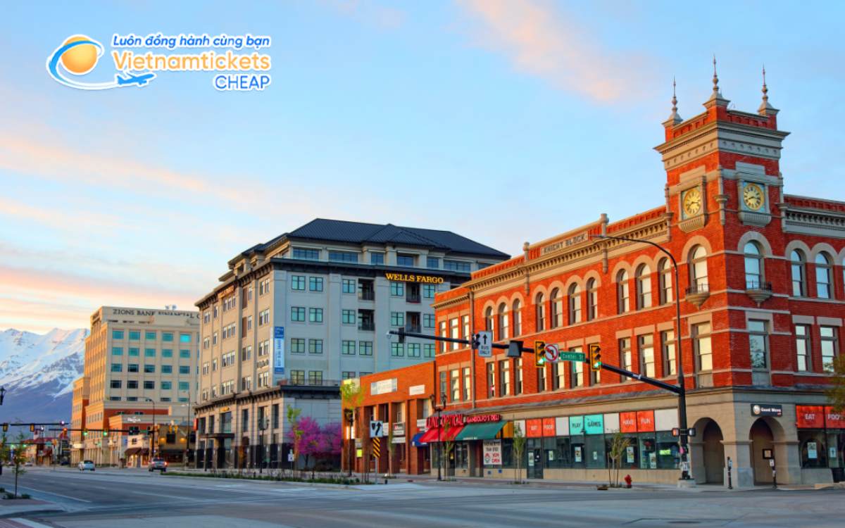 Giá vé máy bay đi Provo