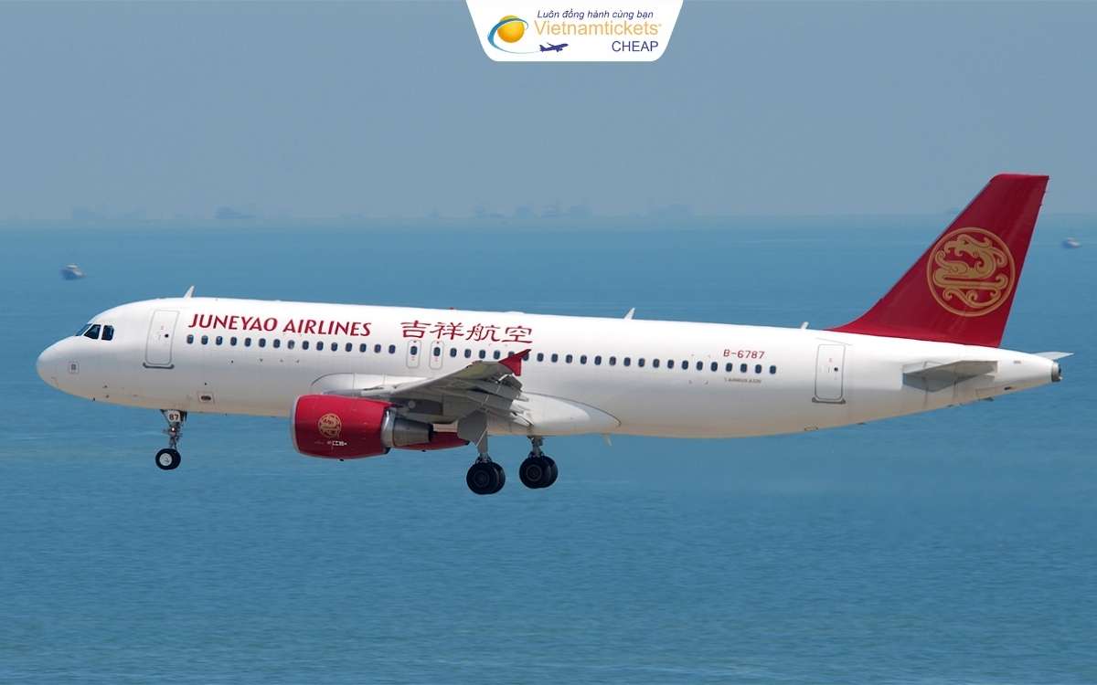 Juneyao Airlines bay từ Việt Nam đi Quế Lâm