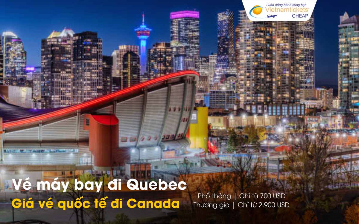 Vé máy bay quốc tế đi Canada