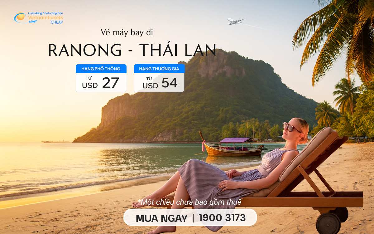 Vé Máy Bay Đi Ranong