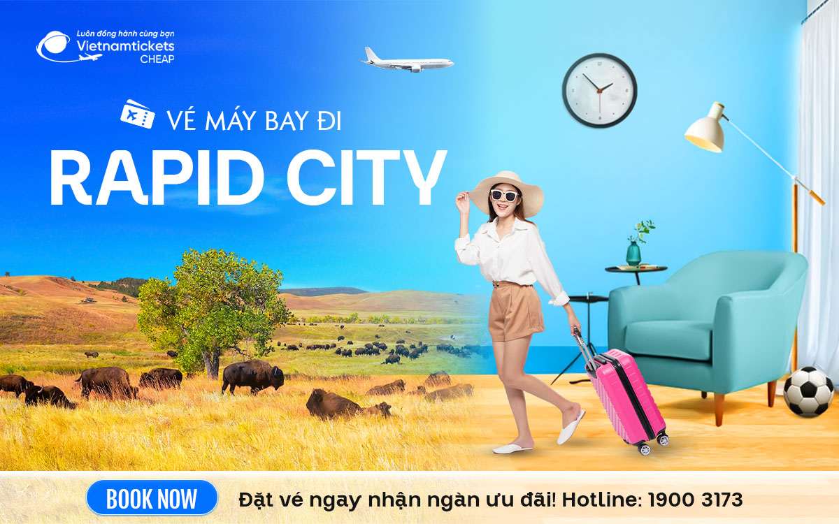 Vé Máy Bay Đi Rapid City