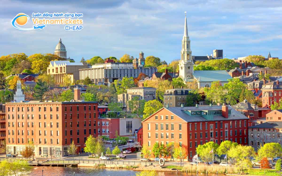 Giá vé máy bay đi Rhode Island
