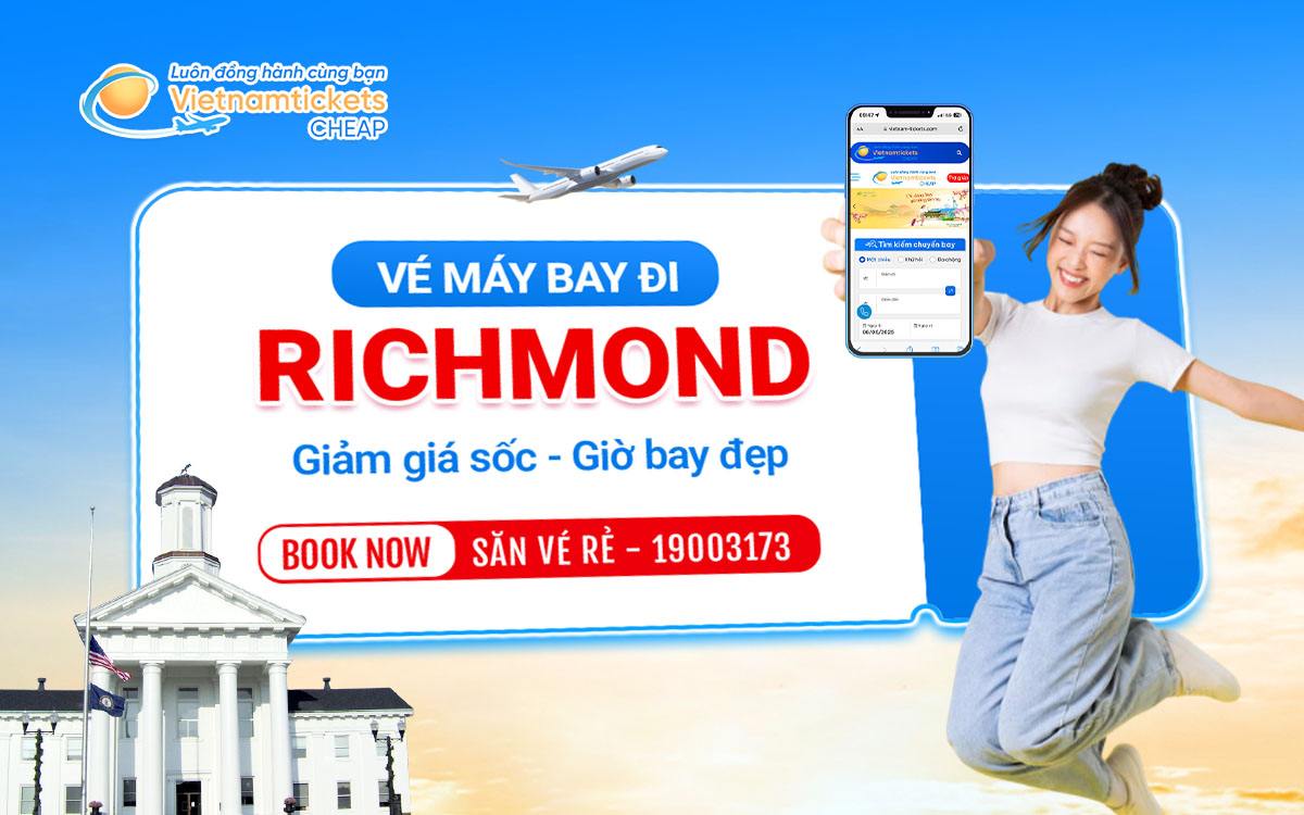 Vé Máy Bay Đi Richmond