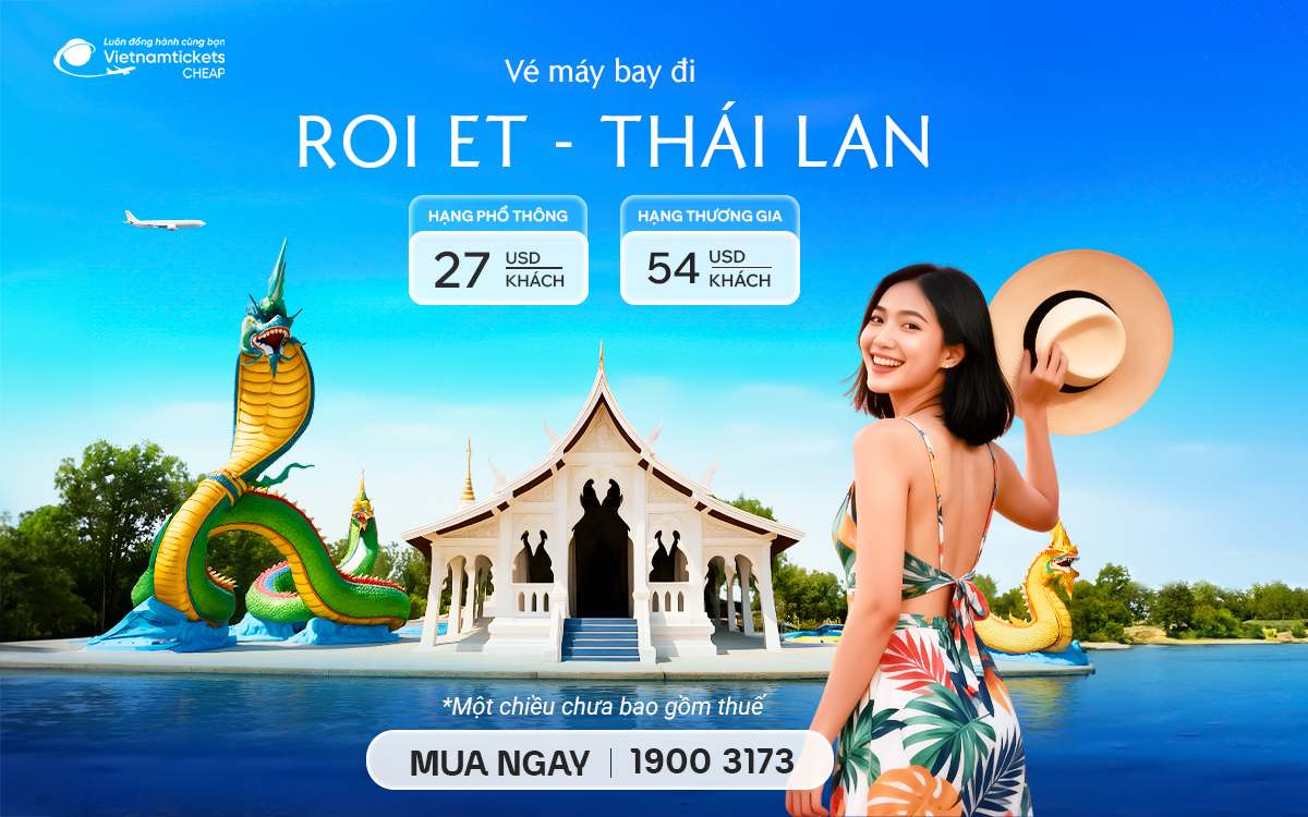 Vé Máy Bay Đi Roi Et