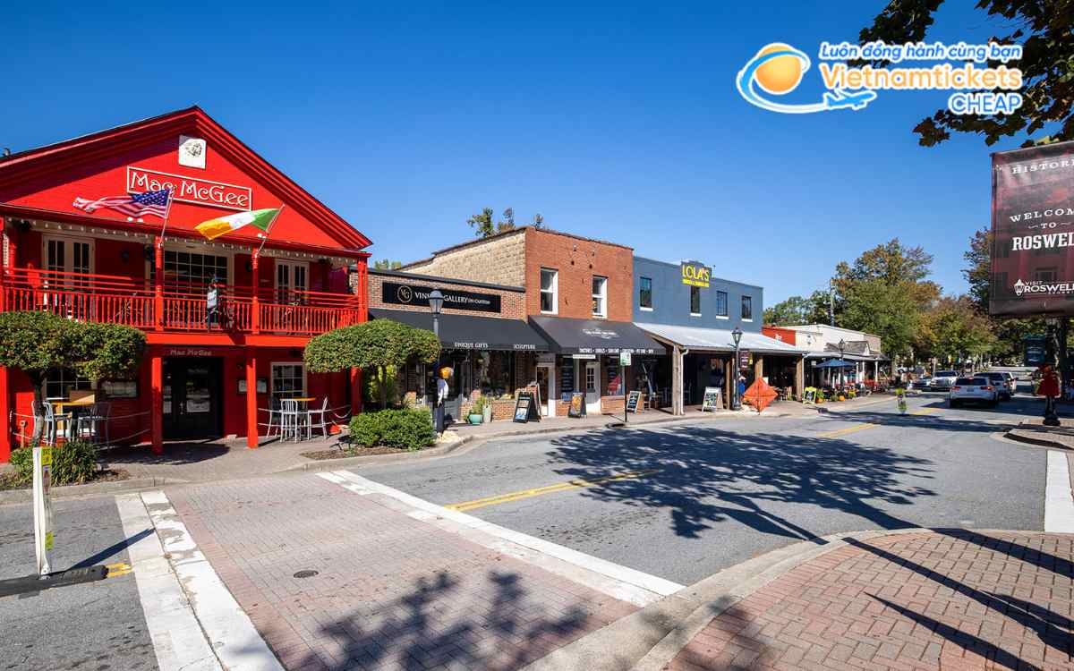 Gi&aacute; v&eacute; m&aacute;y bay đi Roswell Georgia