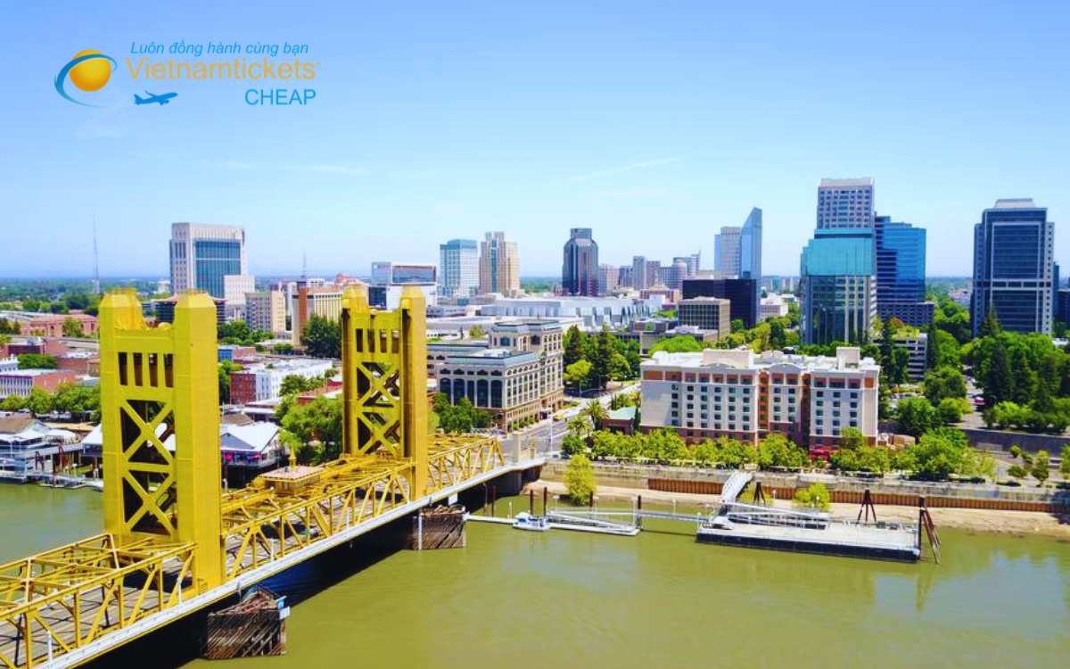 Giá vé máy bay đi Sacramento hôm nay