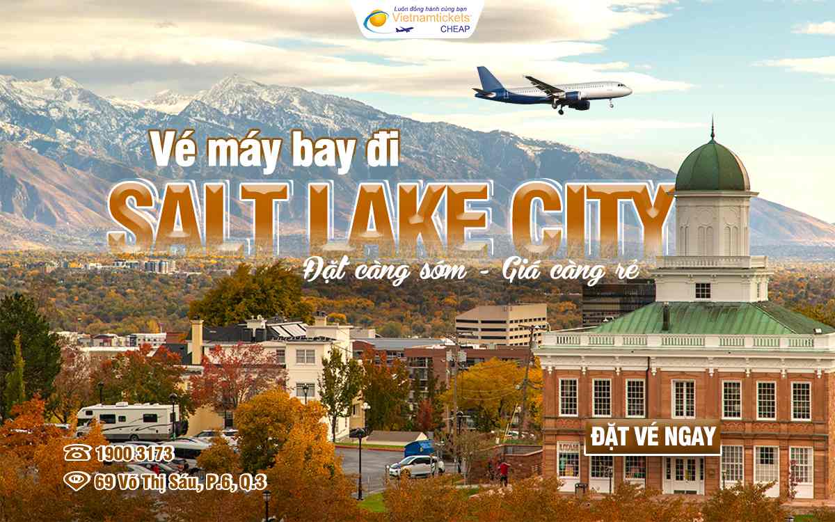 Vé đi Salt Lake City