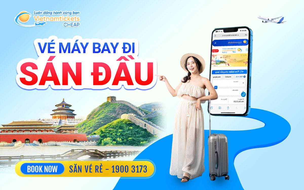 Vé đi Sán Đầu