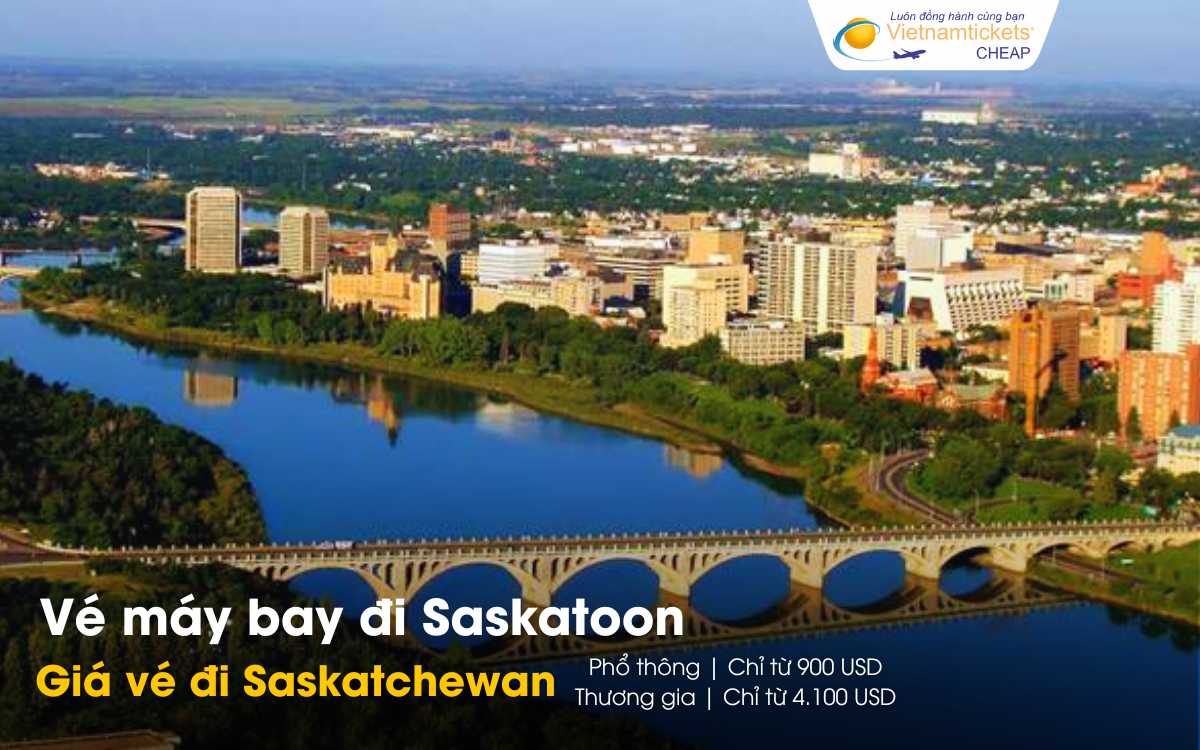 Vé máy bay đi Saskatchewan