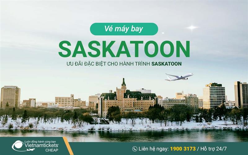 Vé đi Saskatoon