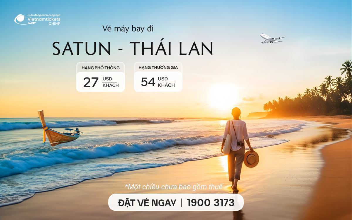 Vé Máy Bay Đi Satun