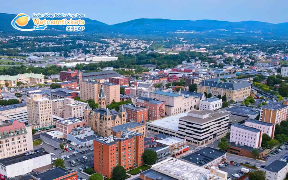 Giá vé máy bay đi Scranton