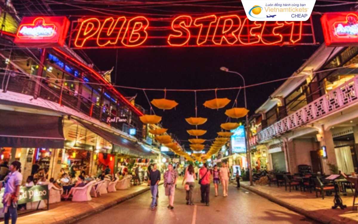 Giá vé máy bay đi Siem Reap hôm nay