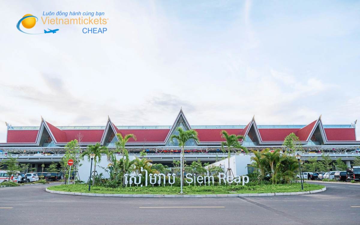 Sân bay Siem Reap - Điểm kết thúc chuyến bay